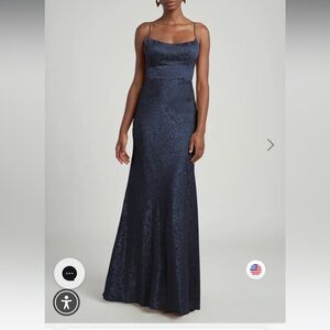 Jenny Yoo Maxine Dress in French Blue